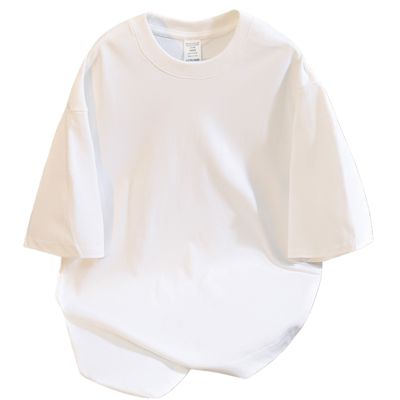 夏季美式高街黑色宽松印花T恤女