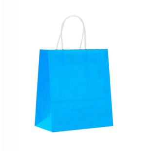 礼品包装牛皮纸袋一次性外卖打包袋白色手提纸袋儿童牛皮纸袋diy