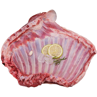 内蒙古羊排非整扇原切5斤羊肋排手把肉现杀全羊排冷冻烧烤羔羊排