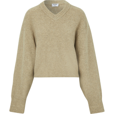 【折扣】FILIPPA K 女秋冬纹理混纺毛衣针织衫