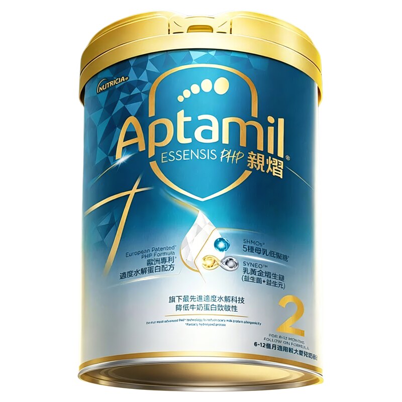 爱他美亲熠2段奶粉奇迹白罐