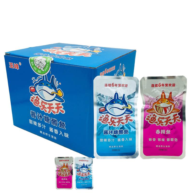 渔乐天天糖醋鱼仔12克即食新日期
