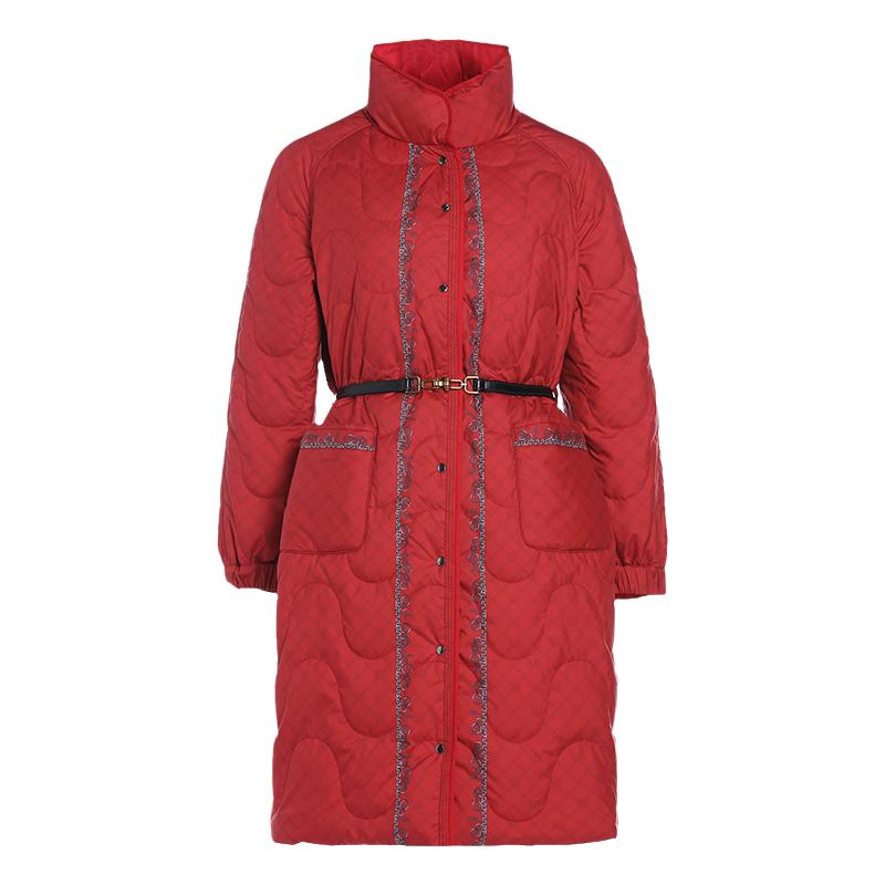 【90%鹅绒】乔万尼羽绒服商场同款新品双面穿收腰设计ET4T938101