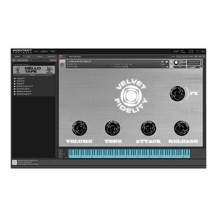 复古磁带机电键盘音源Velvet Fidelity Mellotape合成音色kontakt