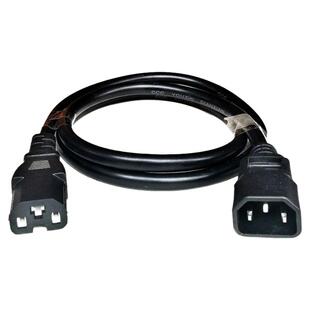 电动车充电接口公母插头座品字形充电器大功率插头插座延长线加粗