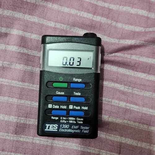 议价原装台湾泰仕TES1390低频电磁场强度家电高压辐射测维修