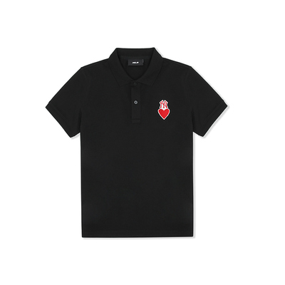 MLB情侣短袖NY刺绣polo衫运动T恤