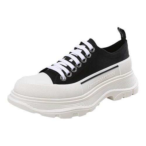 ALEXANDER MCQUEEN 女士厚底鞋帆布鞋休闲鞋 697072 W4MV2