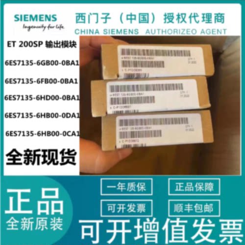 议价西门子输出模块6ES7135-6GB00/6FB00/6HD00/6HB00-0BA1-0DA1-