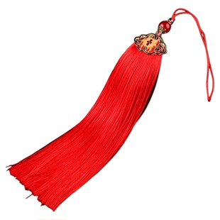 15cm景泰蓝流苏 古风吊坠穗子汉服挂穗车挂件流苏穗子diy手工配件