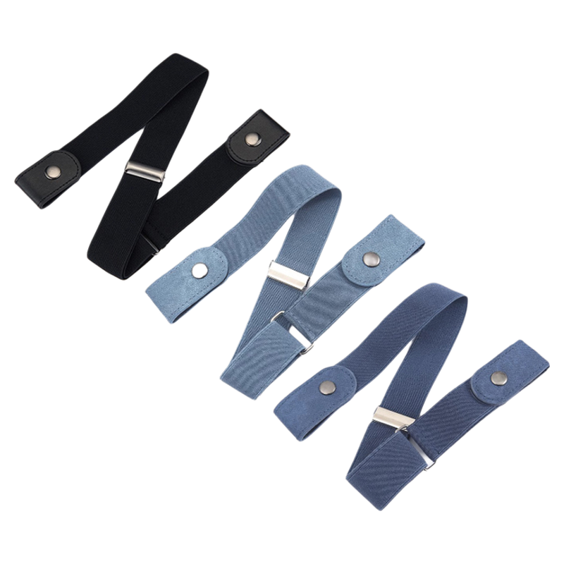 2025新款军训懒人腰带女收腰神器学生青年裤带松紧隐形皮带