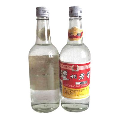 陈年老酒泸州二曲纯粮食酒52