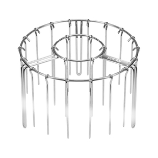 德国 空气炸锅吊炉烤架家用304不锈钢立式挂烤串架烤箱专用烤肉架