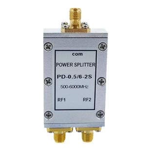 功分器一分二SMA射频功率分配器 2.4 5.8Wifi 合路器0.5-6G二功分