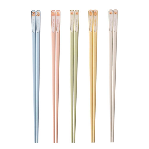 双枪卡皮巴拉合金筷子家用高档抗菌防霉2025新款家用分人轻奢高级