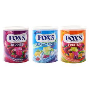 印尼进口零食FOXS雀巢霍士水晶糖什锦水果糖送礼一口甜蜜
