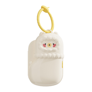 可爱小羊驼便携首饰盒家用收纳整理用具分药药片神器药物收纳神器