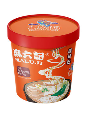 麻六记酸辣粉256g桶装