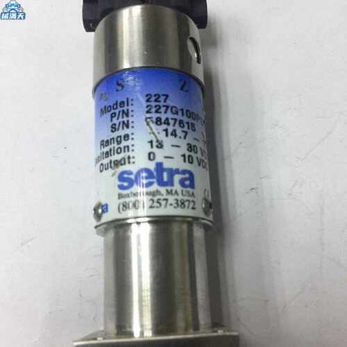 议价SETRA  MODEL 227  227G100PCE52CD9F  -14.7-100PSIG适用