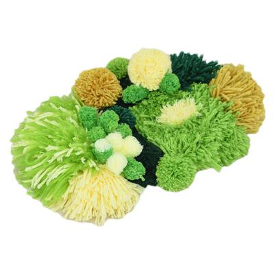 手工diy苔藓杯垫材料包