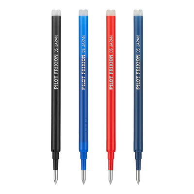 日本百乐可擦笔芯黑蓝红蓝黑