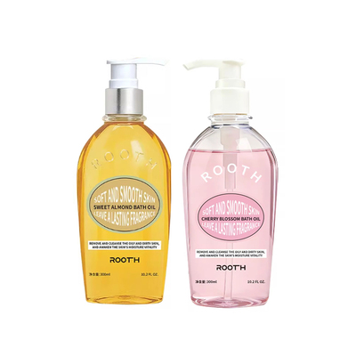 ROOTH甜扁桃沐浴油/樱花香氛沐浴油清洁洗澡沐浴露留香以油养肤
