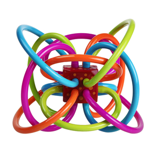 曼哈顿牙胶球Manhattan Toy 婴儿宝宝牙胶玩具固齿器咬咬胶正品