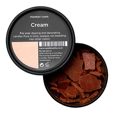 香薰蜡烛固体颜料奶油色Cream
