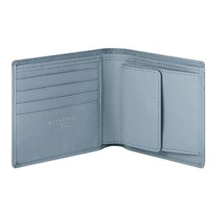 HANATORA花虎真皮钱包卡包短款两折高级新款零钱袋手工男款女款