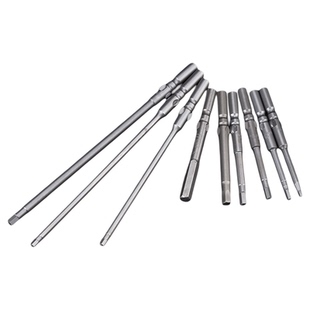 801电批头加长内六角电动螺丝刀头六角批咀强磁电钻电批批头起子