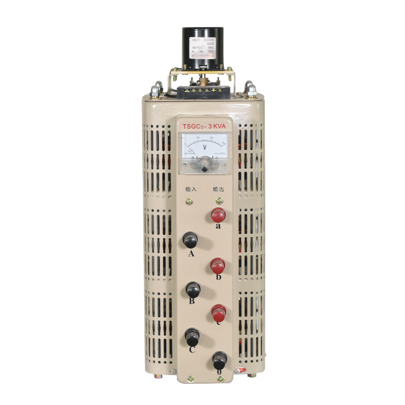 三相调压器380V电动交流电源TESGC2-15KVA接触式0-430V可调变压器
