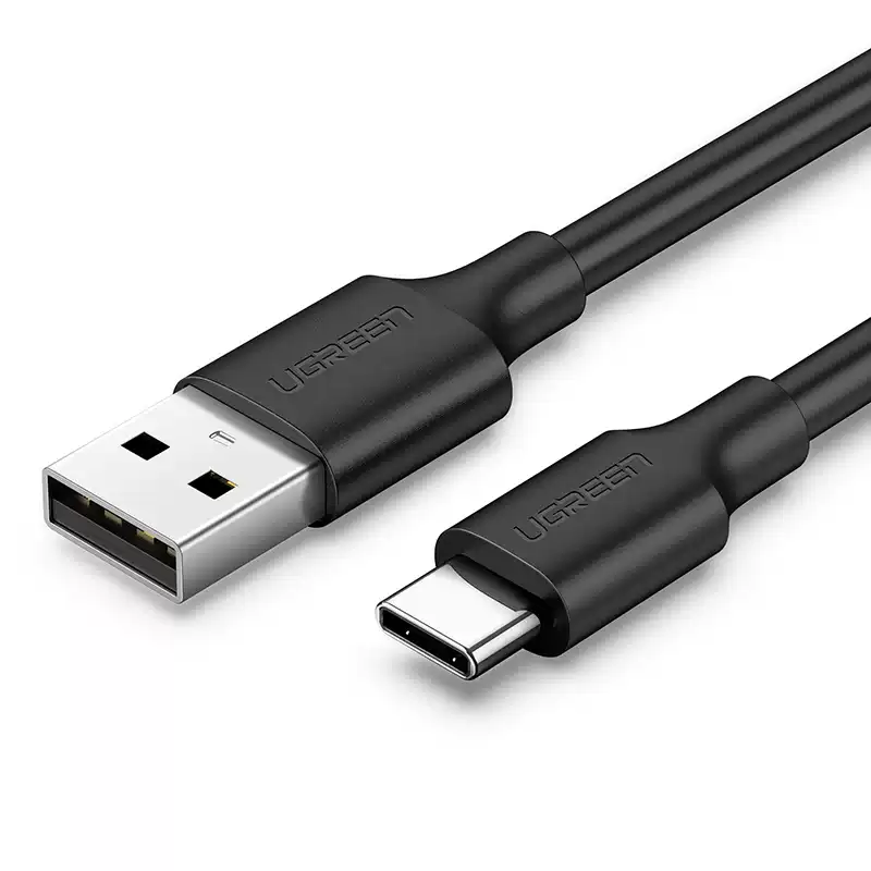 绿联Type-c数据线小米4c/5华为p9手机通用USB转接头充电线3A快充
