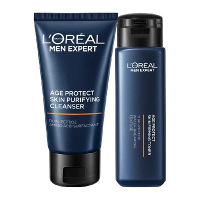 欧莱雅青春肌源套装温和净澈平滑