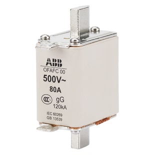 原装正品ABB熔断器OFAFC000GG100A 63A 80A 50A 32A 40A 25A 16A