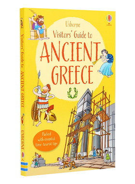 Usborne Visitors' Guide to Ancient Greece 尤斯伯恩 古希腊旅游指南 历史文化 儿童精装绘本 8岁+ 英文原版进口