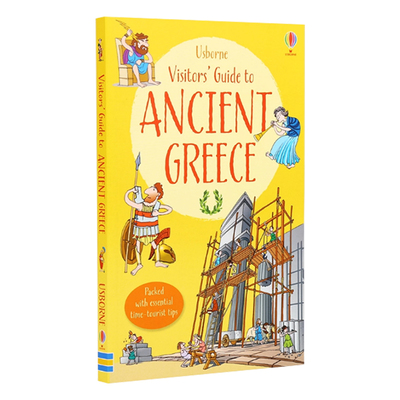 Usborne Visitors' Guide to Ancient Greece 尤斯伯恩 古希腊 旅游指南 历史文化 儿童精装绘本 8岁+ 英文原版进口