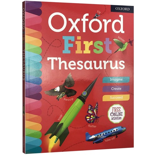 Oxford First Thesaurus PB 2018 牛津我的第一本英语同义词词典进口原版英文书籍