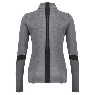 身体智慧(BODYWIT)女子跑步健身修身时尚保温速干长袖T恤运动上衣