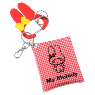 LOWRYS FARM Sanrio联名2025新款可爱卡通美乐蒂零钱包挂件589195