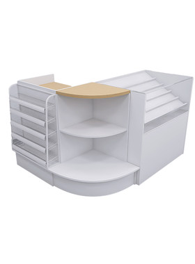 便利店收银台烟柜一体超市烟柜台