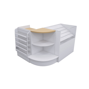 便利店收银台柜台烟酒柜组合简约现代母婴吧台超市烟柜台玻璃烟柜