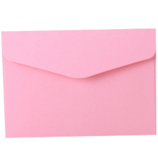 彩色简约创意可爱清新小信封银行卡会员卡收纳袋批发可定制印刷