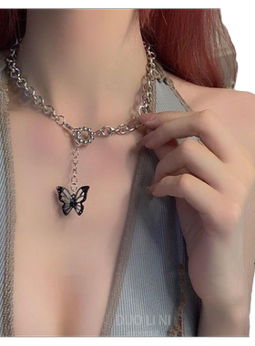 镂空项链多莉妮甜酷吊坠吊坠