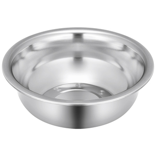 304不锈钢盆家用洗菜盆和面盆宝宝特大号洗衣盆食品级模具厨房