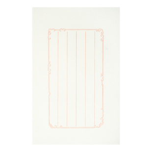 初堂文房手工精制白唐纸小楷作品纸半生熟古风信笺竖线毛笔书法作品纸创作练习纸日课纸仿古花笺宣纸书法专用