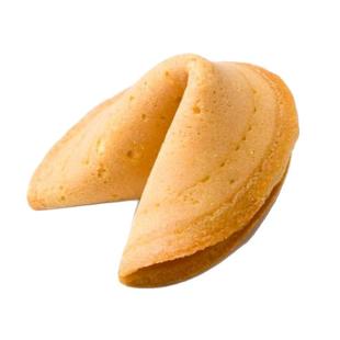 幸运签饼 祝福励志幸运签饼干150只餐厅休闲节日fortune cookie