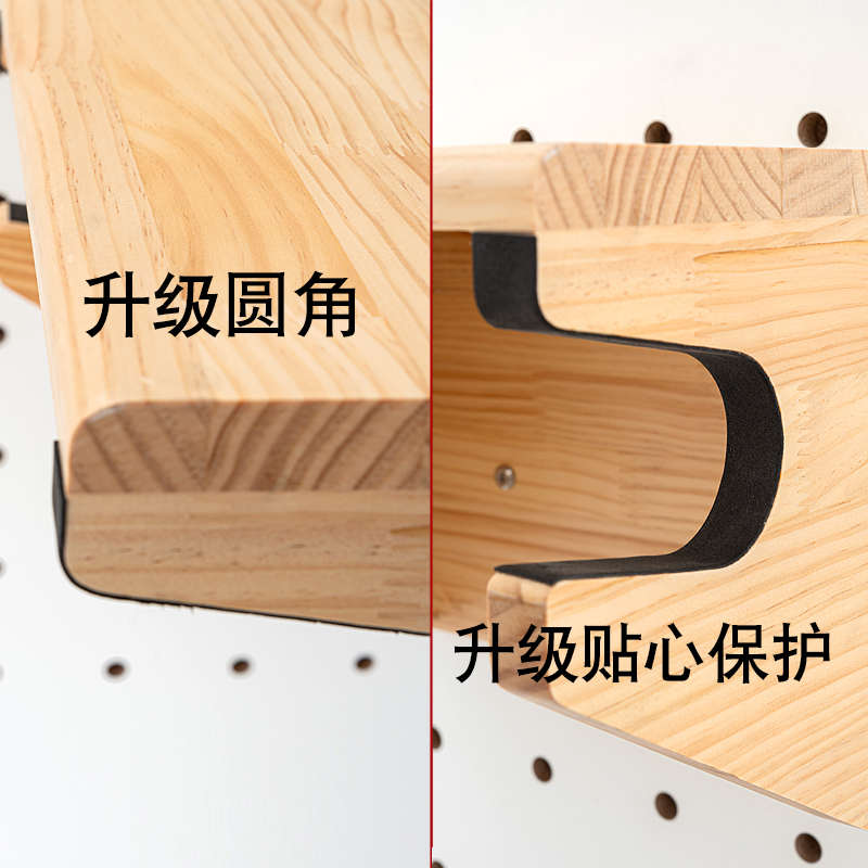 木目iwood洞洞板配件单车停车架 自行车公路车骑行装备挂车架挂墙