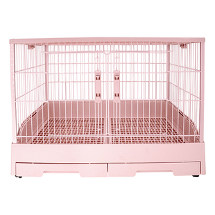 Umi兔笼豪华别墅防喷尿兔子专用笼子家用大号室内抽屉式兔笼豚鼠