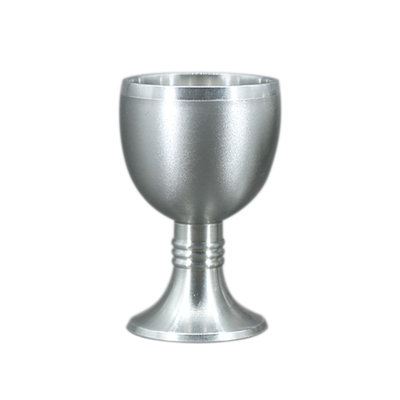 纯锡中式风复古手工高脚酒杯