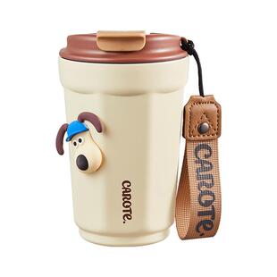 carote卡罗特保温杯陶瓷覆层内胆咖啡杯高颜值水杯女【明星同款】